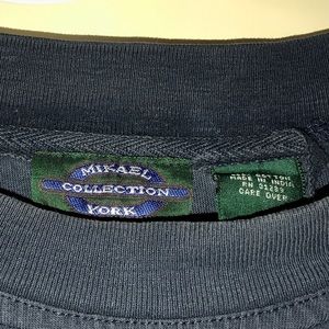 Mikael York collection pull over mens shirt